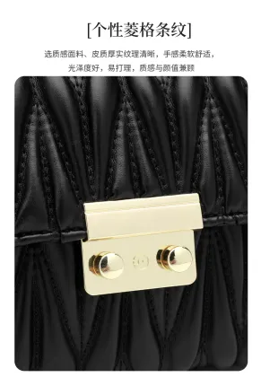 Newest minority design chain crossbody purse