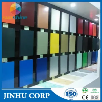 External Wall Cladding Facade ACP ALUSHINE Aluminum Composite Panel
