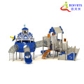 Playset Luar Ruangan Anak dengan Space Slide Fun Zone