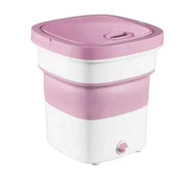 Portable 1.5kg Mini Baby Clothes Washing Machine with Spin Dryer - Top Load Single Tub Washer