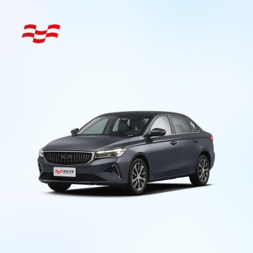 2023 الصين الفاخرة Geely Emgrand 1.5L سوداء جديدة للبيع بسعر رخيص