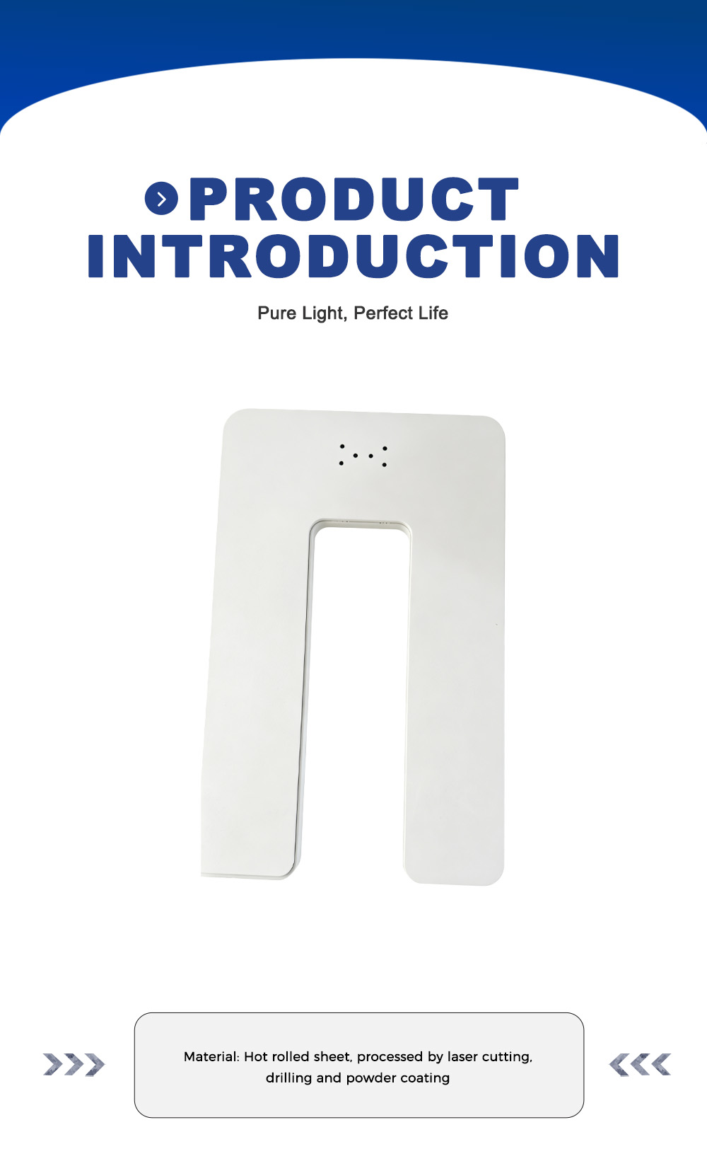 8mm Floor Lamp Base Plate X