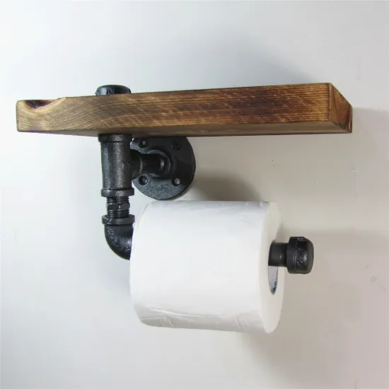 industrial cast iron hook rack for toilet