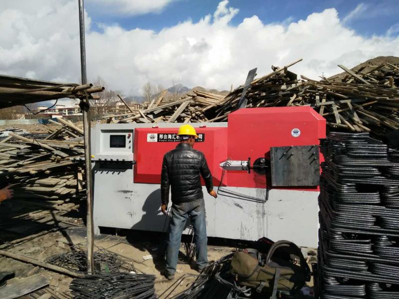 Reinforcement Hoop Bending Machine 4-12mm for Construction, Bridge, and Railway