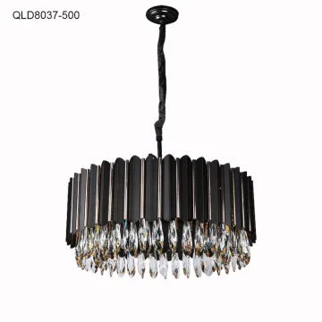 black chandelier luxury lamps home decor hanging lighting