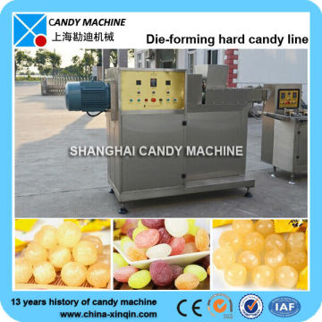 Advanced die-forming hard candy machine