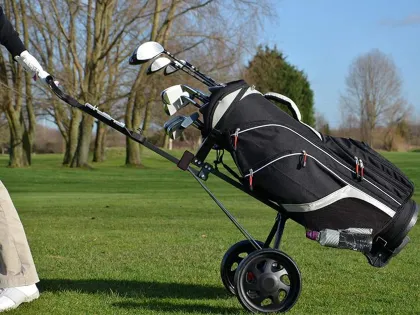 Portable Foldable Golf Trolley for Golf Courses
