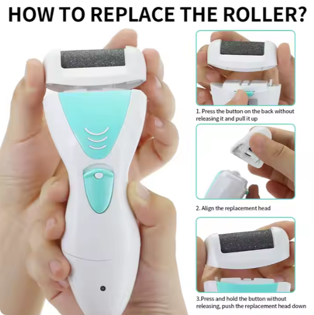 Rechargeable Best Selling Callus Scrubber Electronic Pedicure Foot File Powerful Electric Foot Hard Skin Calluses Remover