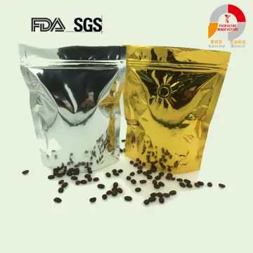 fold up aluminium foil colorful food zipper bag