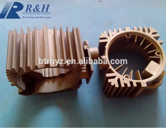 cast aluminum motor housing