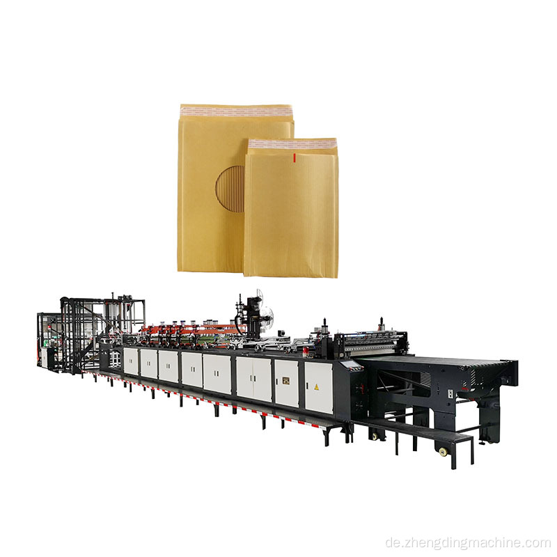 Wellpapier -Mailer -Taschenherstellung Maschine