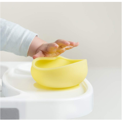 BPA Free 100% Silicone Suction Bowl with Lid