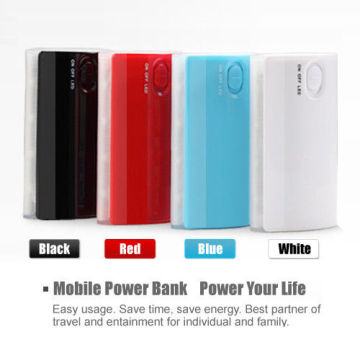 4400mah Led Light Power Indicator External Iphone 4s Battery Backup Mobile Power Bank