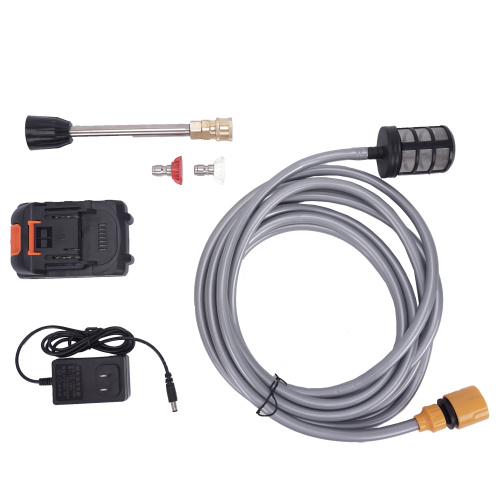 Limpador elétrico portátil sem fio 24V com kit de acessórios