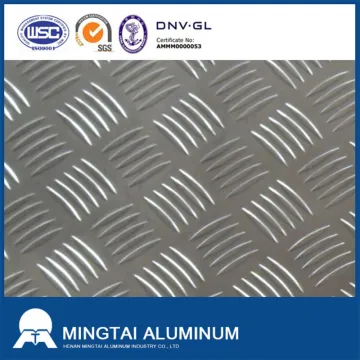 5754 H114 five bars aluminum tread plate price