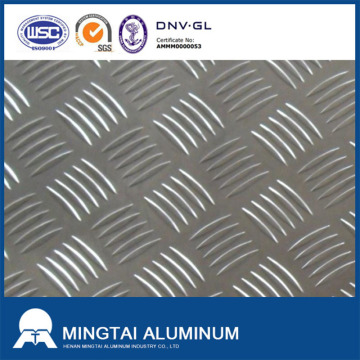 5754 H114 five bars aluminum tread plate price