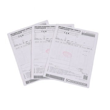 ncr carbonless paper for TNT, FedEx, UPS, DHL