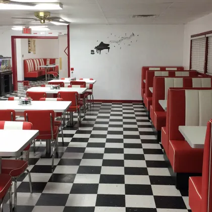 Hotsale 1950s Retro Style Restaurant Dining Sets