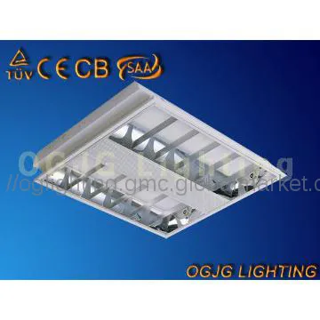 T8 2x18w Recessed Grille Light Fittings