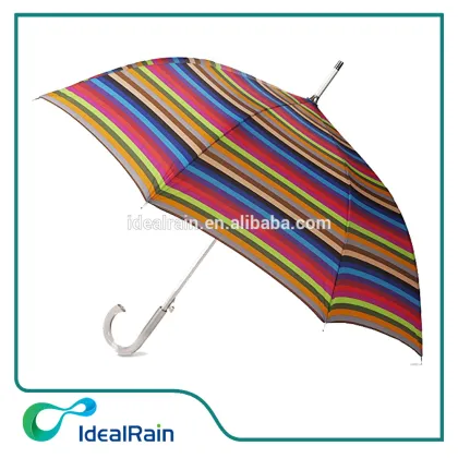 Waterproof umbrella Colorful umbrella straight umbrella