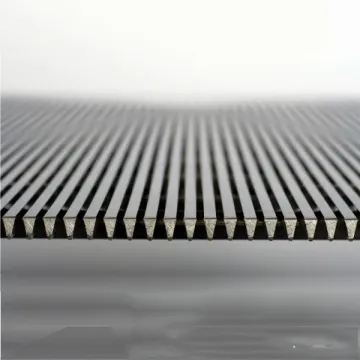 SS304 Flat Wedge Wire Johnson Screen Panel