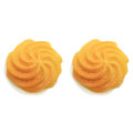 Biscotti di simulazione stile mix Cabochons in resina flatback Biscotto alimentare in miniatura per la decorazione della cassa del telefono Archi per capelli fai-da-te Centro Scra