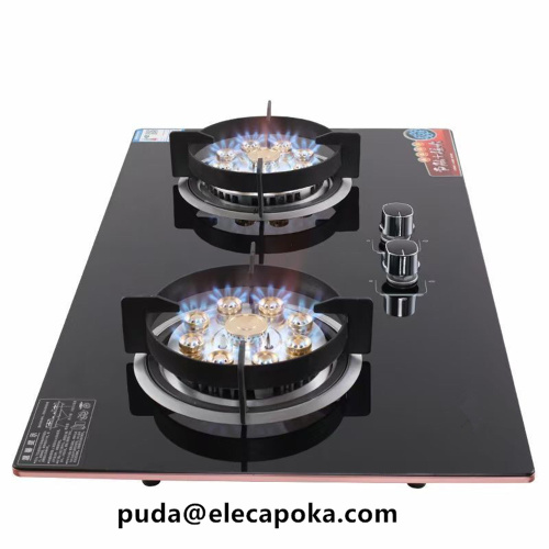 Kaca Tempered Hob Gas Desktop