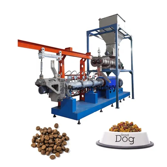 Full Automatic Dog and Cat Food Production Line: Feed Shape Presser and Extruder Machine