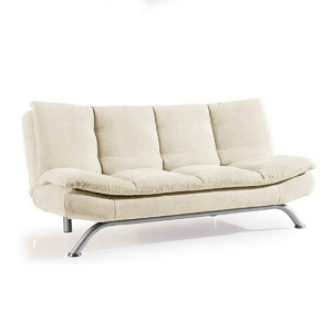 Stof Futon Convertible Sofa Gestoffeerde Slaapbank