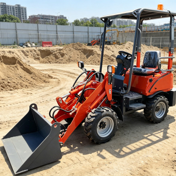 New Electric Compact Wheel Loader Canopy For Site