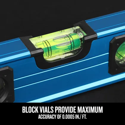 Magnetic Torpedo Keyring Level - High Precision Mini Bubble Measure Tool