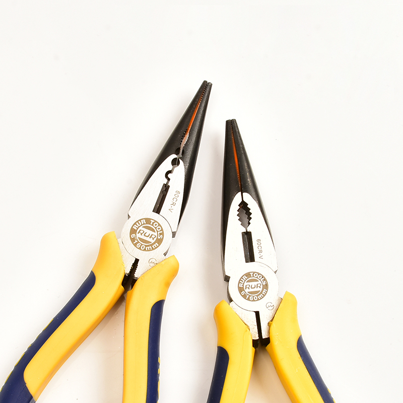 Professional Electrician Tool Industrial Grade Pliers Fishing Pincers CR-V Long Nose Plier