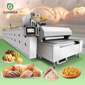 Woven Conveyor Bread Furnace Tunnel Oven Per Meter