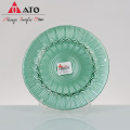 Ato Colorful Glass Plache Banquet Table Dinner Decoration