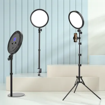 F-612 LED Video Soft Light Panel for Studio Photography, Live Streaming & Video Conferencing