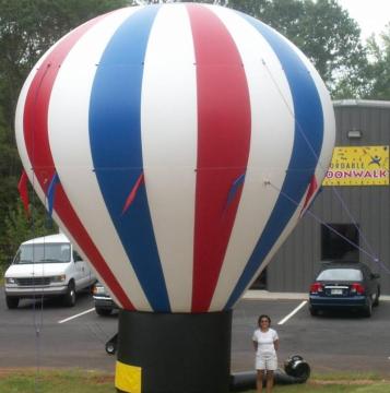 Advertising giant inflatable ground balloon