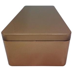 Caja rectangular de la lata de cigarrillos