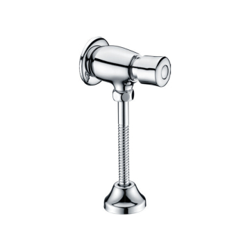 Chrome Plated Wall Mounted Brass Urinal Delay Valve