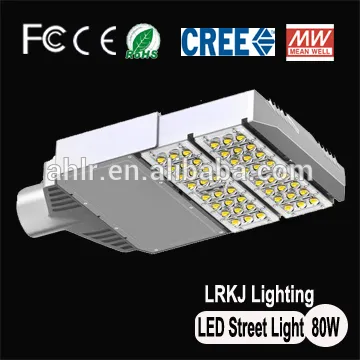 Lightning proof outdoor 80w led street led lights