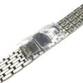 Push Button Hidden Clasp Metal Watch Bands