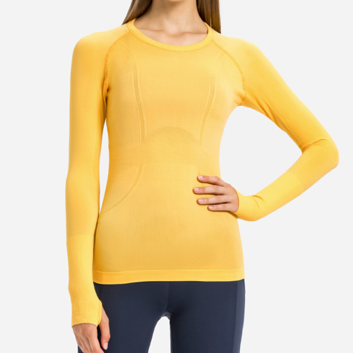 Long Sleeve Breathable Women Shirts Base Layer