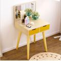 Wooden Dressing Table with Drawers Yellow Makeup Dresser Wardrobe Dressing Table Designs Supplier