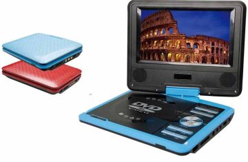 Business And Travel Use Lcd Tft 7 Portable Dvd Player With Tv And Game Playing