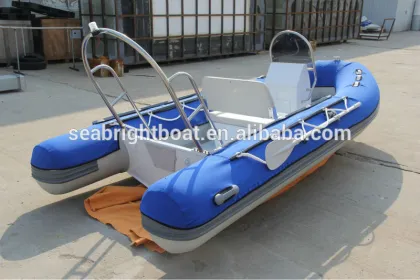 380cm 12ft CE Approved Aluminum Hull Customize Orca Hypalon RIB
