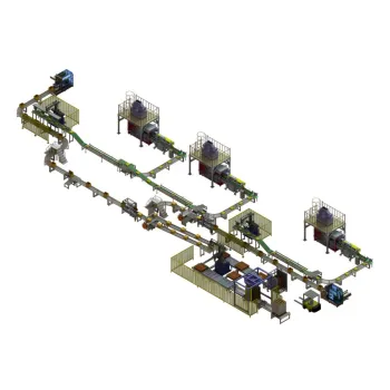 XFB HUALIAN Automatic Closed Box Folding Packaging Line