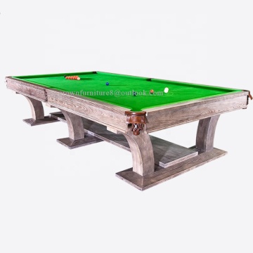9 piedi Nuovo ardesia senza legno da biliardo biliardo