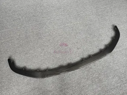 Carbon Fiber Front Bumper Lip Spoiler Splitters for Bentley Continental G W12 2018-2021 Bumper Guard