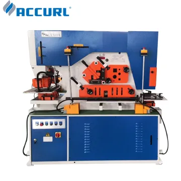 Hydraulic Ironworker: Shearing, Bending, and Punching Machine for Ironwork