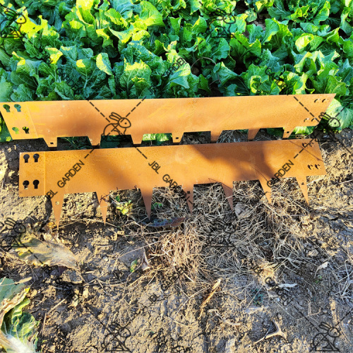 Corten Steel homemade Straight Garden Edging