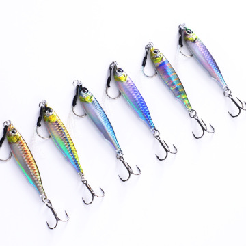 Jig Perikanan Percetakan Simulasi OEM 3D - Pesca Slow Pesca Lead Lure (7G -80G)